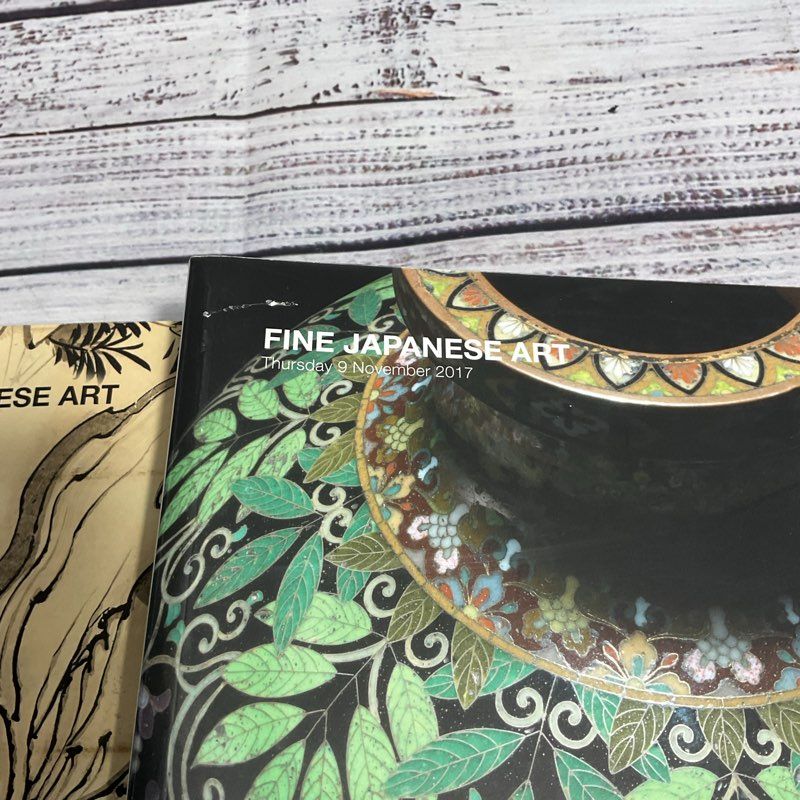 Lot of 3 Bonham Fine Japanese Art Auction Catalogues (11/16, 5/17, 11/17)