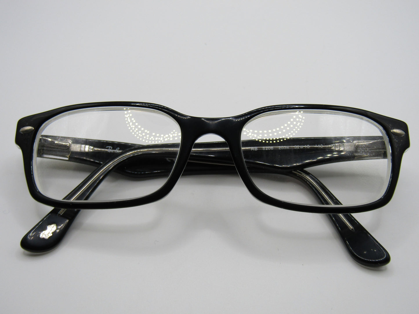 Ray-Ban RB5206 Black Square Eyeglasses Frame