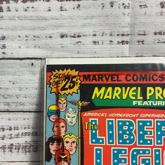 Vtg. 1976 Liberty Legion 1st Appearance Marvel Premiere #40 Ungraded