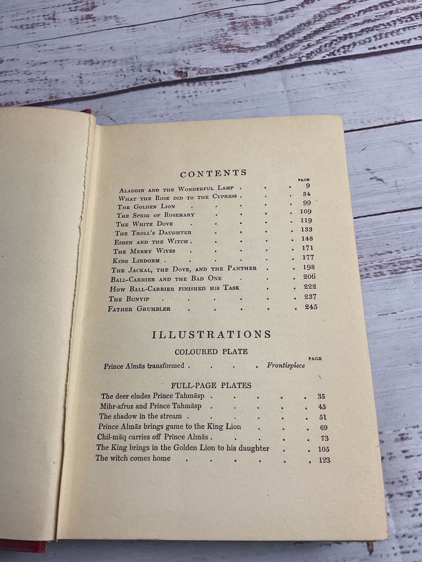 Antique Aladdin And Other Stories Hardcover Book Longmans, Green & Co.