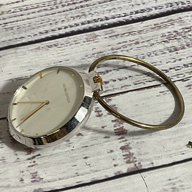 GEORG JENSEN Design 355 #560 Sterling Silver Pocket Watch