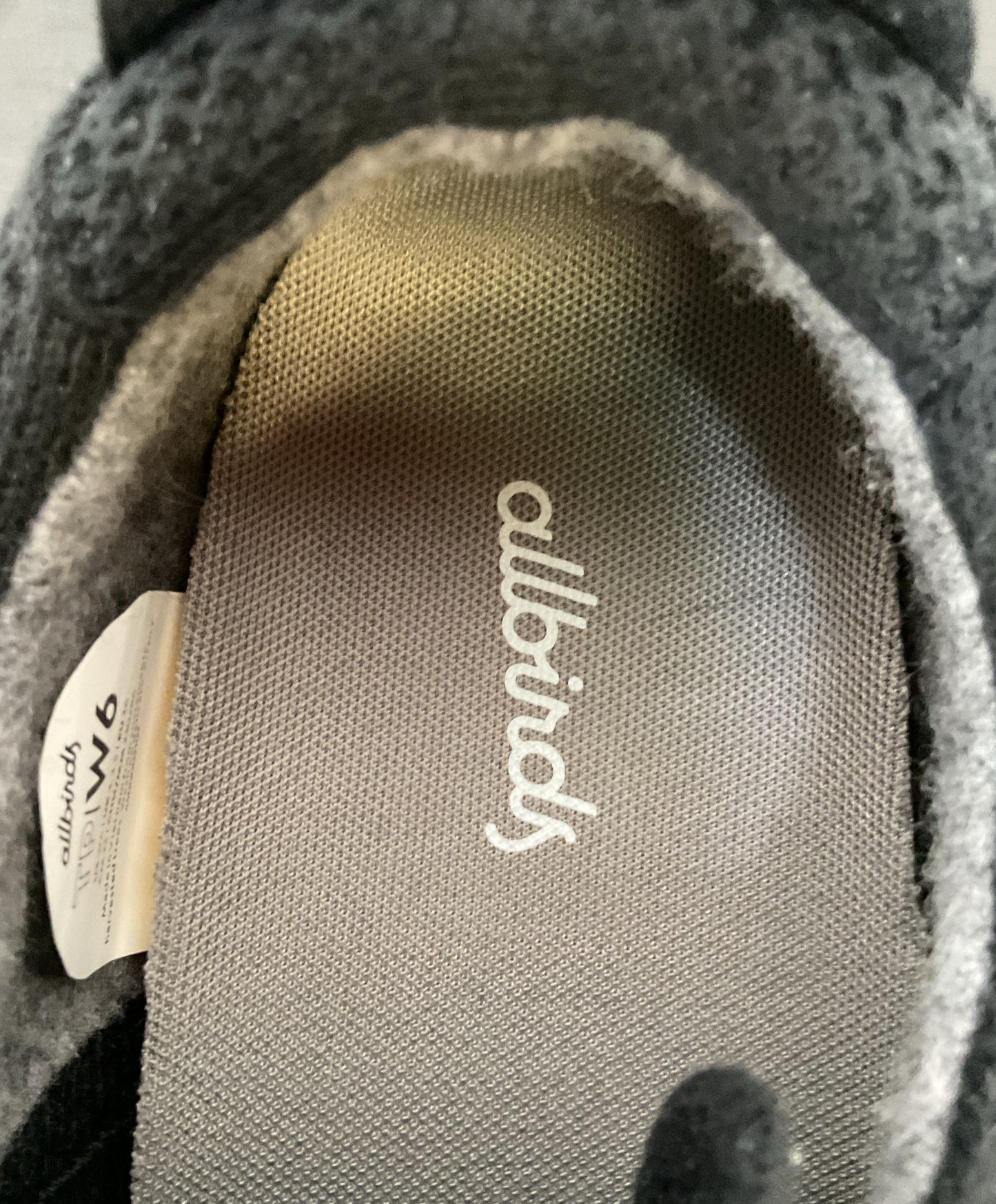 AllBirds Black Sneaker Casual Shoes Women Size 6