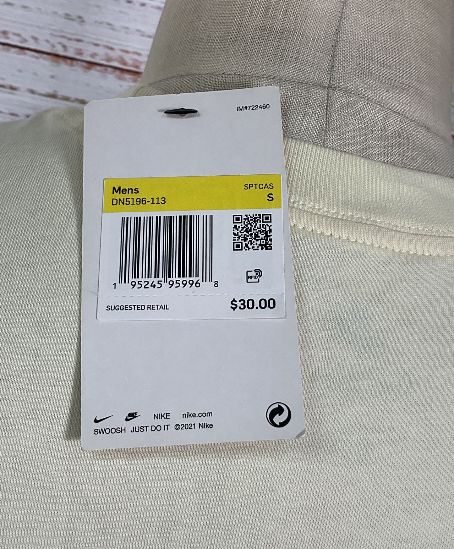 Nike Whale Photo Tee Multicolor Small