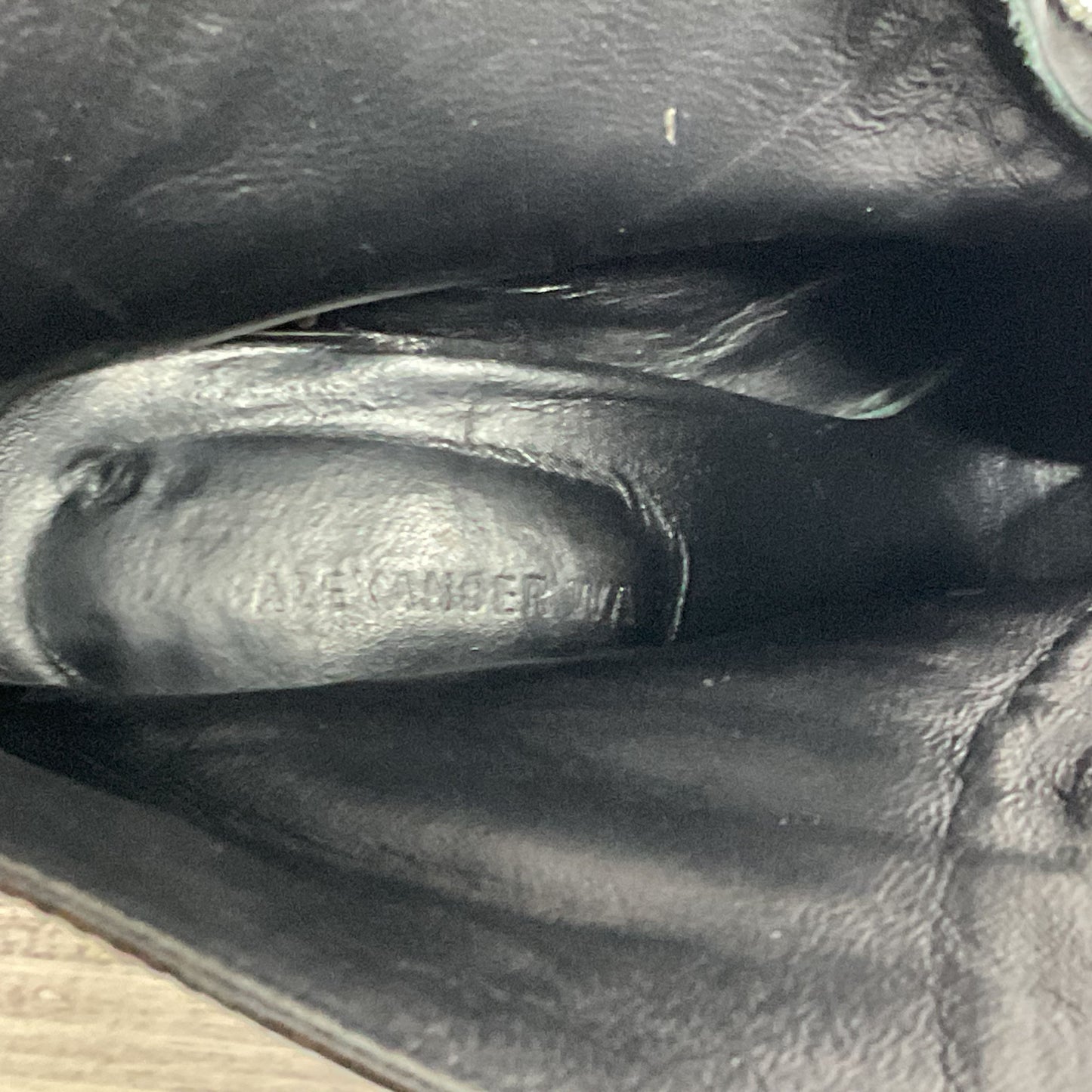 ALEXANDER WANG Eri Women's Black Studded Pointy Back Zip Booties/Boots- SZ 39