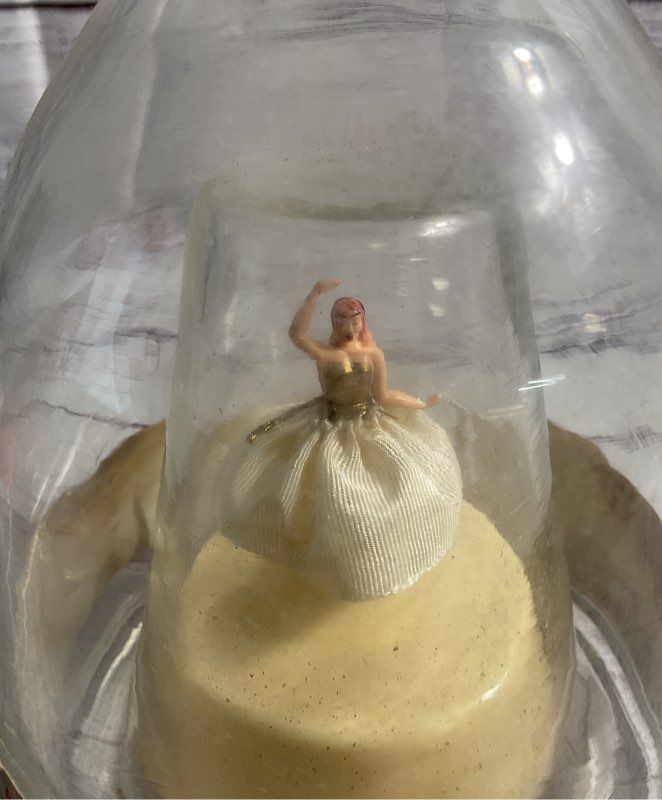 Vintage Bols Ballerina Liqueur Bottle Music Box –Rotating Dancer Liquor Decanter