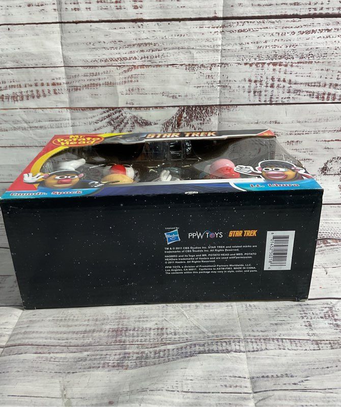 NEW Hasbro Star Trek Mr. Potato Head Spock And Uhura