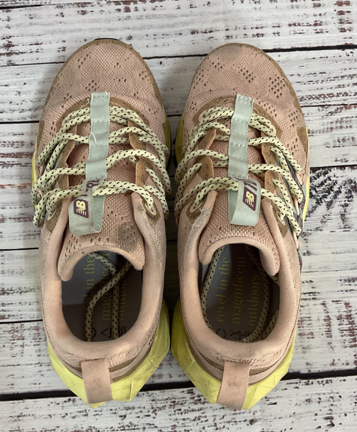 New Balance Tektrel Women's Limelight Clay Ash Sneakers Size 6.5 WTTTRLH1