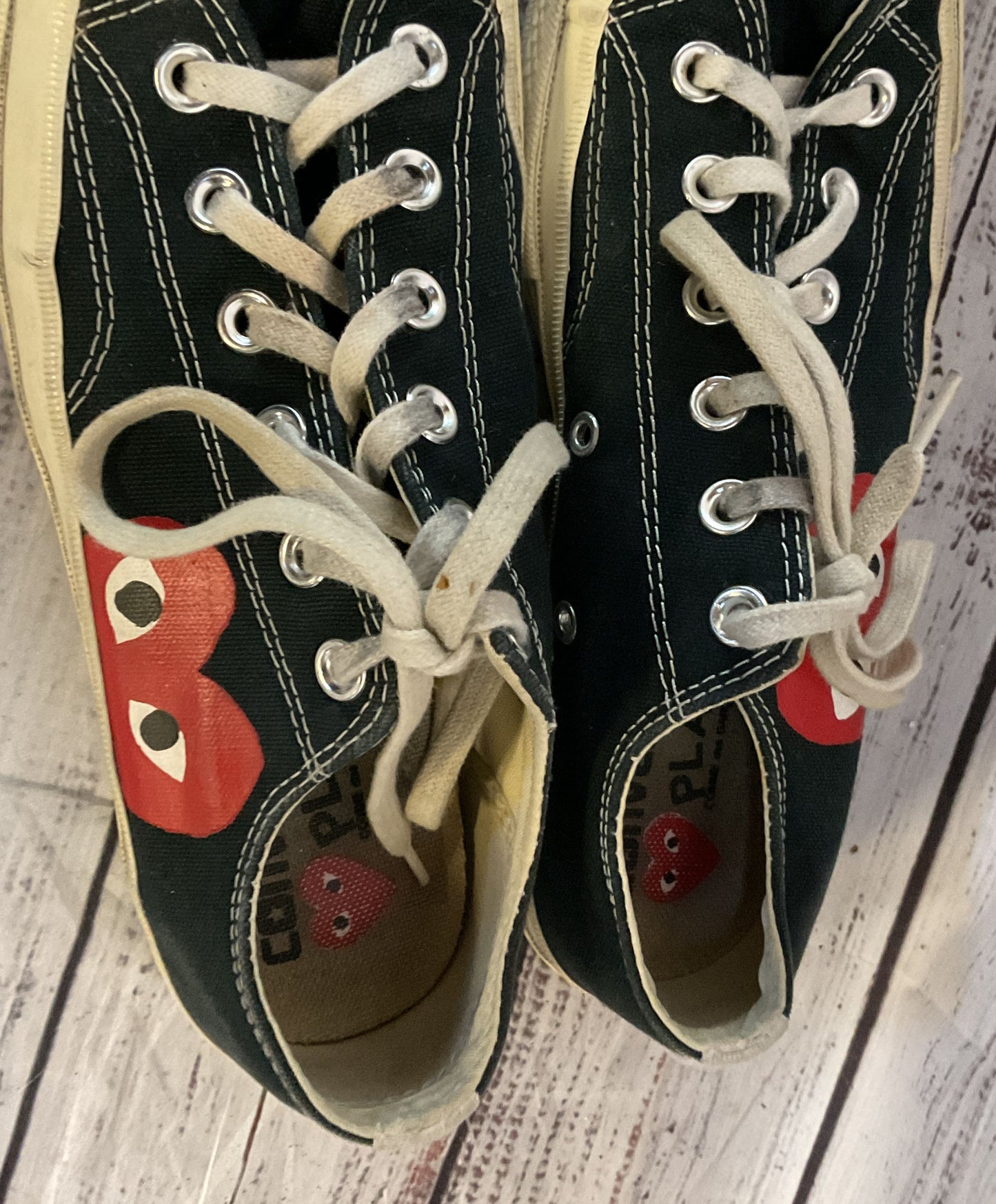 Converse Chuck Taylor All Star 70 Ox Comme des Garcons Play Sneakers Black 7
