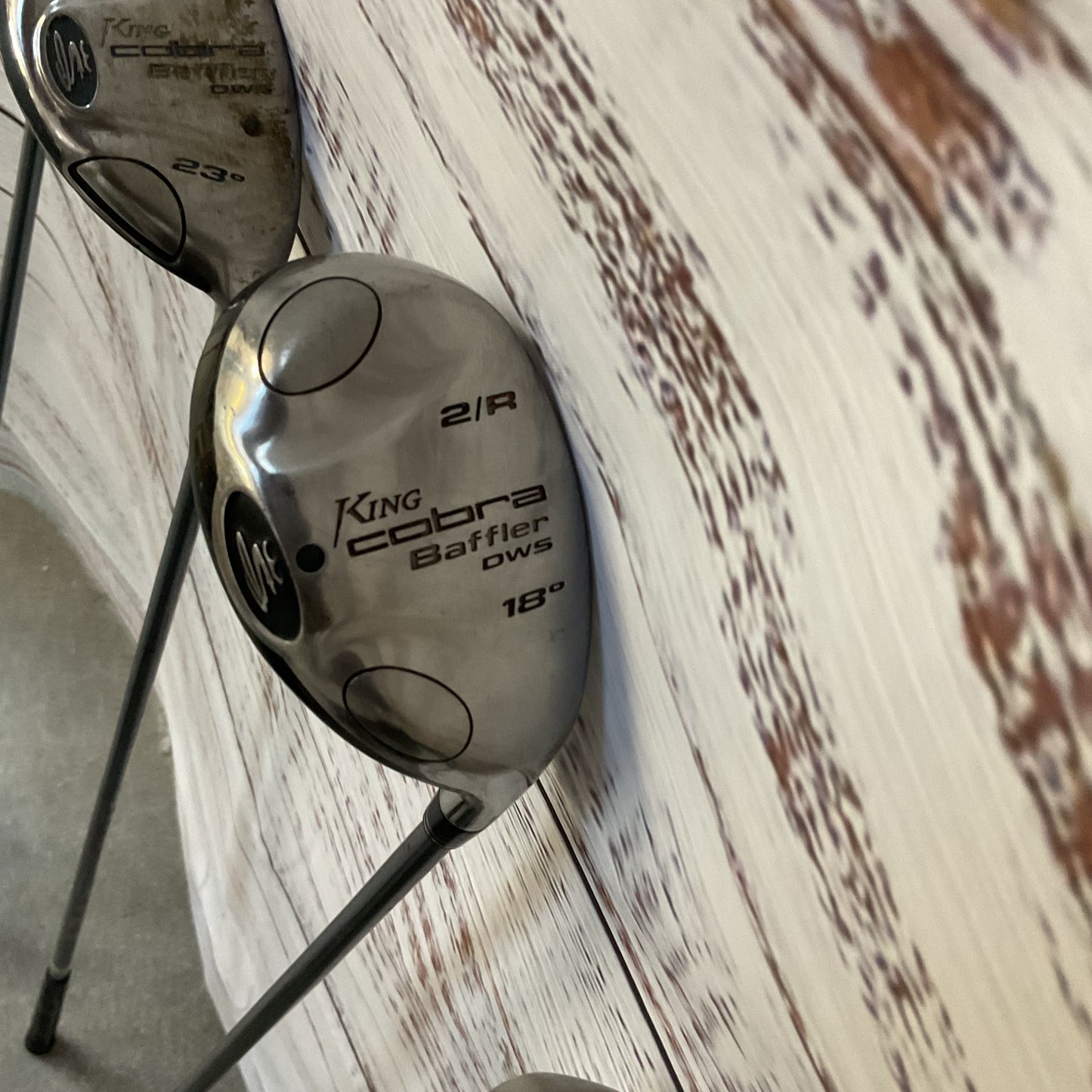 King Cobra offset SS 350 and Baffler: 18, 23, 29, 32 Degrees Golf Club Lot of 5