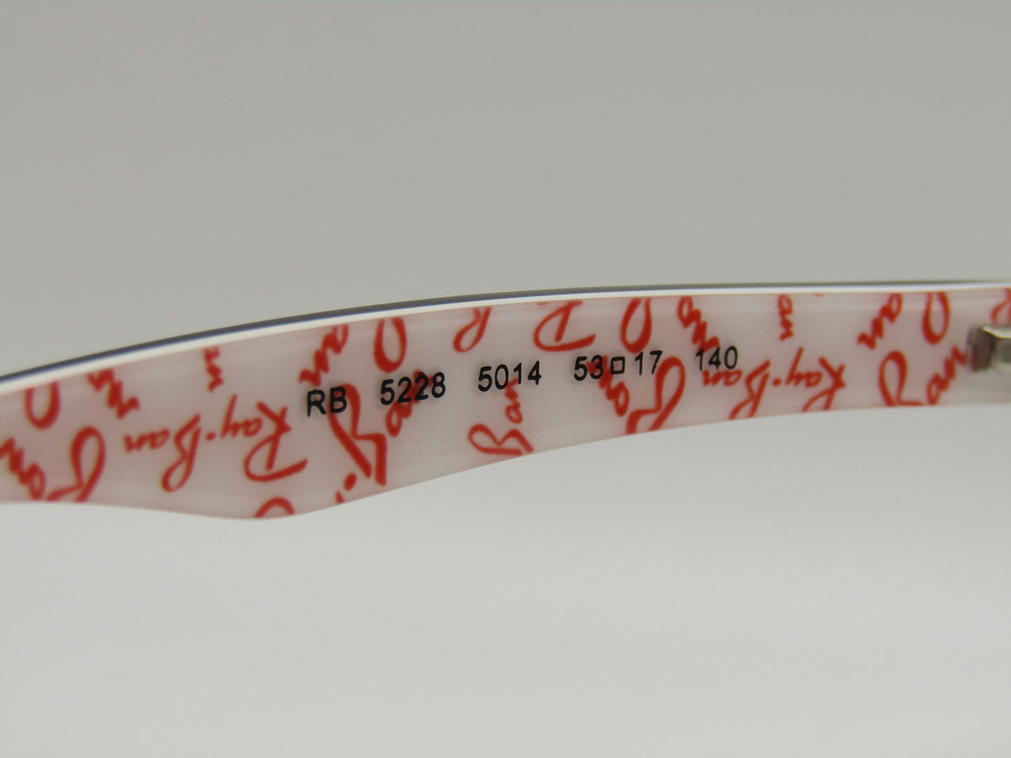 Ray-Ban RB5228 Black Square Eyeglasses Frame