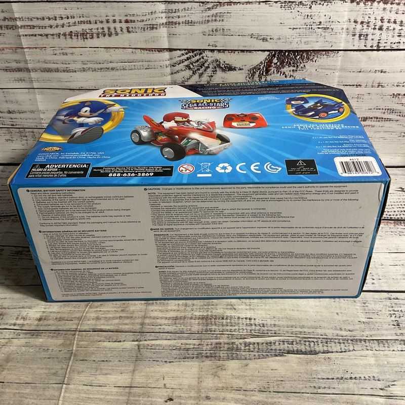 NEW Sonic The Hedgehog Sega All Stars Racing Knuckles The Echidna R/C Car
