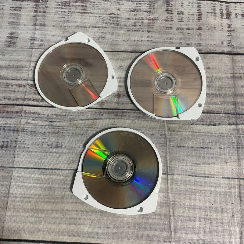 Lot of 3 Sony Playstation PSP Games MVP Baseball, Burnout Legends, Wipeout Pure