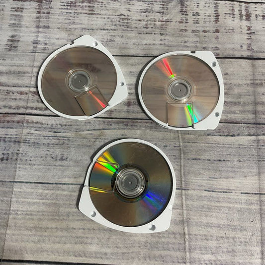 Lot of 3 Sony Playstation PSP Games MVP Baseball, Burnout Legends, Wipeout Pure