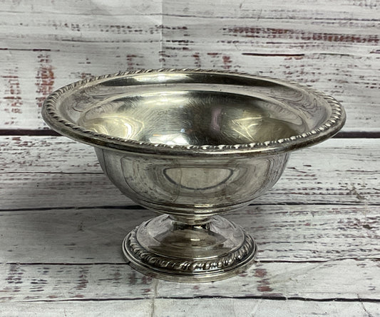 La Pierre Mid Century Weighted Compote Compote Dish Sterling Silver