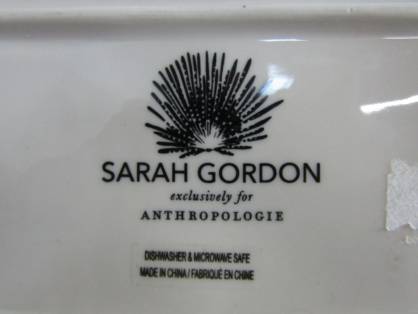 Sarah Gordon for Anthropologie Bunny Platter