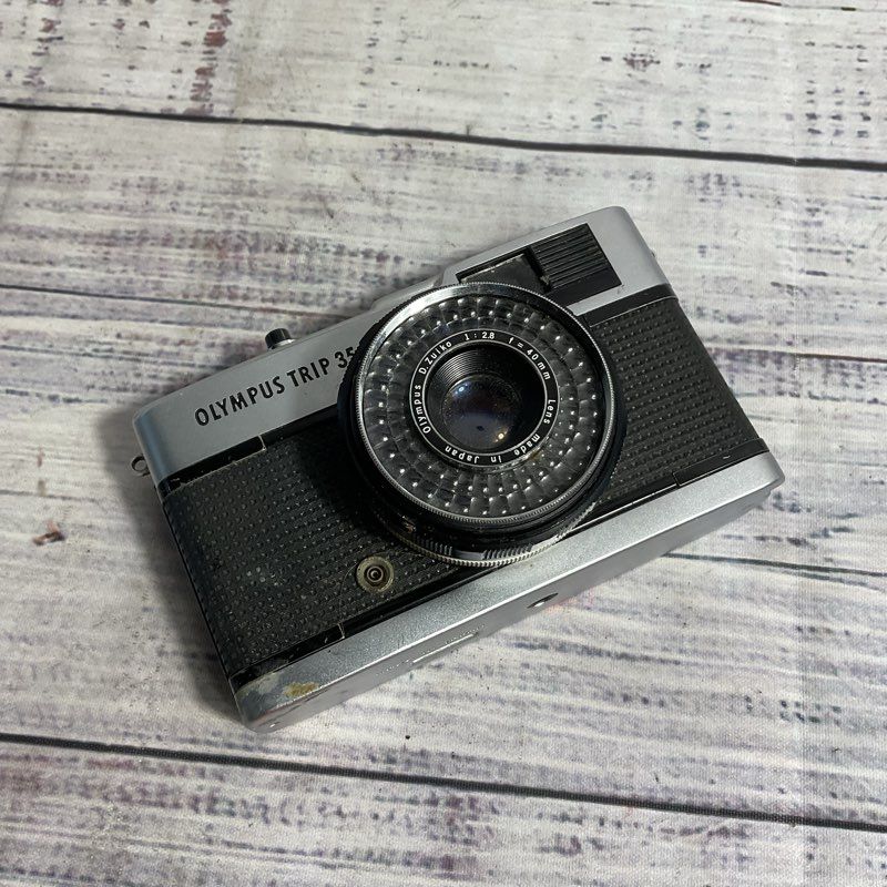 Vintage Olympus Trip 35 35mm Camera Untested For Parts