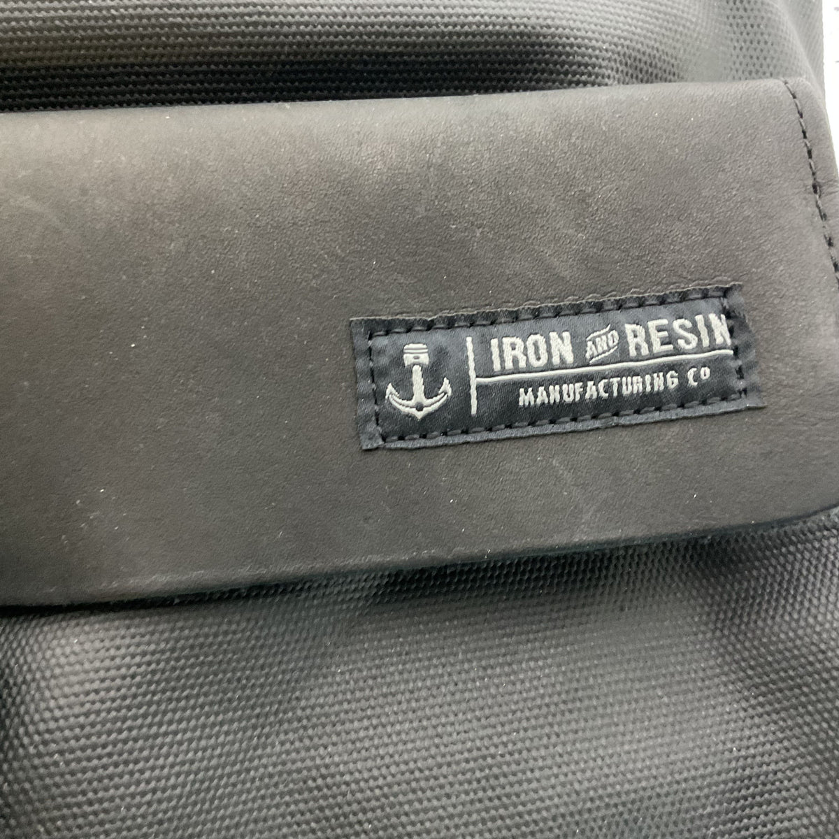 IRON & RESIN Mfg. Terrain II Moto Pannier Saddlebag Motorcycle Canvas Backpack