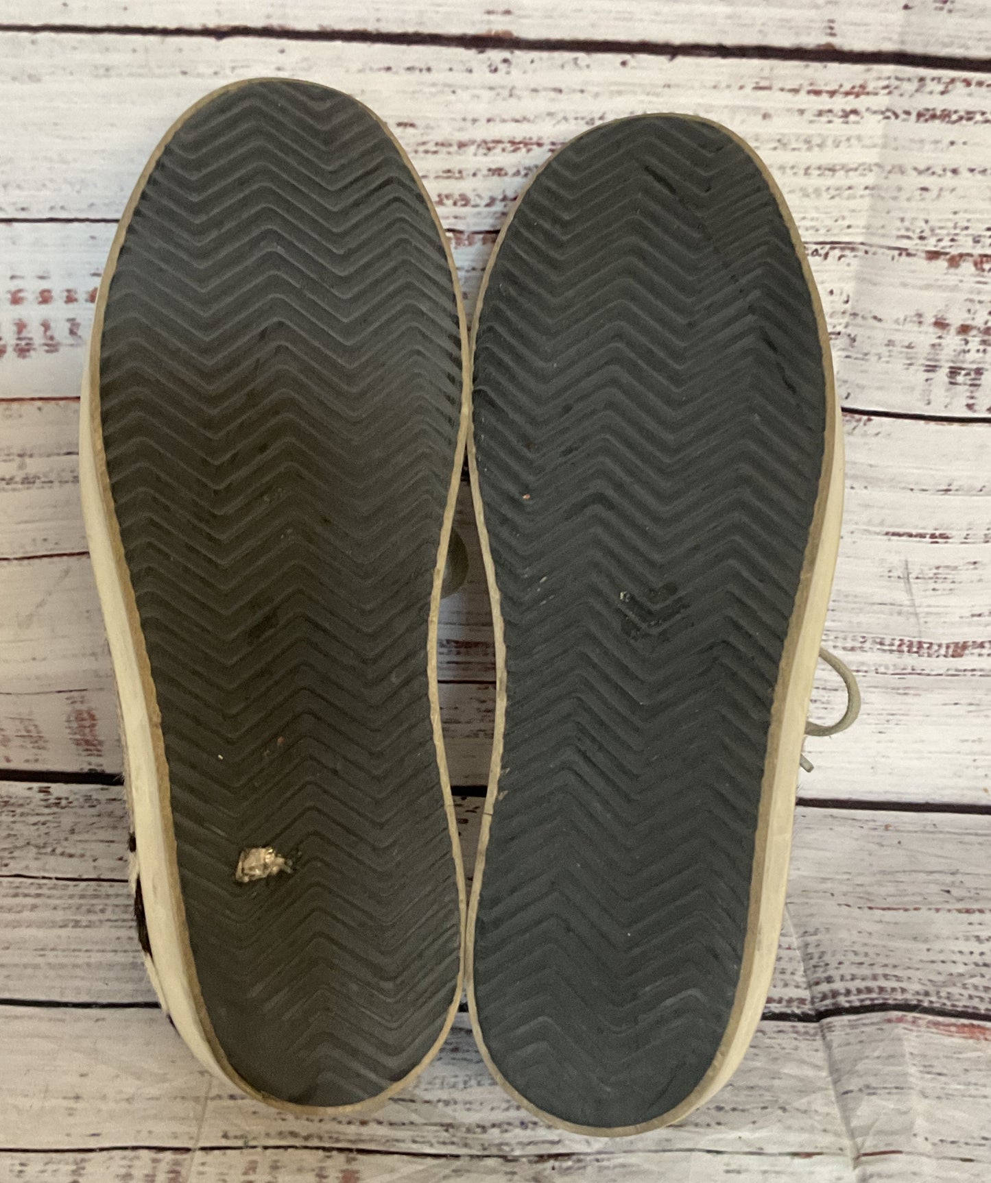 Golden Goose Hi Star Private Edition Leopard Print Calf Hair Sneakers Multi 7.5