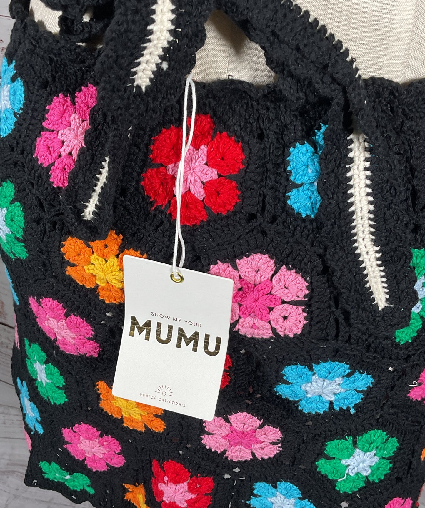 Show Me Your Mumu Happy Halter Mini Dress Multicolor Large