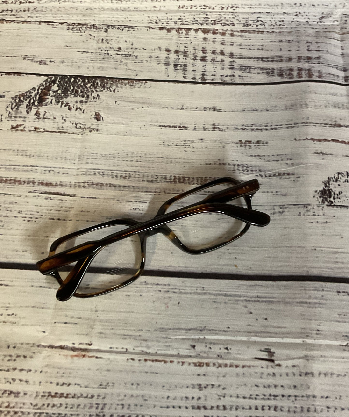 Ace & Tate Tortoise Eyeglasses Frame Only Tigerwood Bio 146