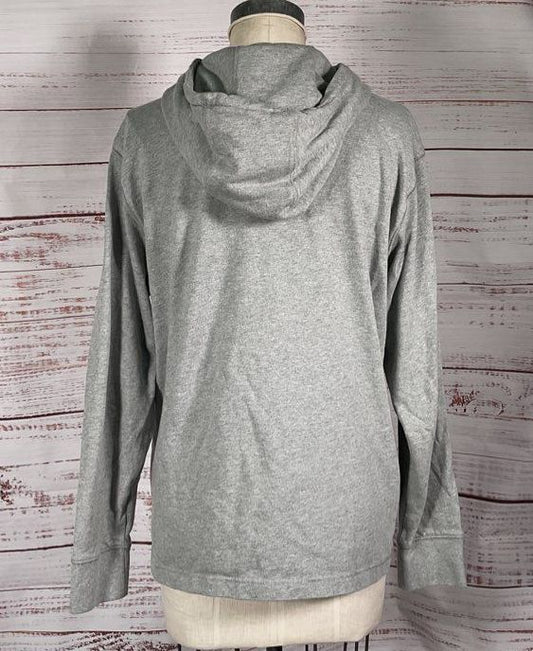 Nike Men's Pullover Drawstring Hoodie Gray L