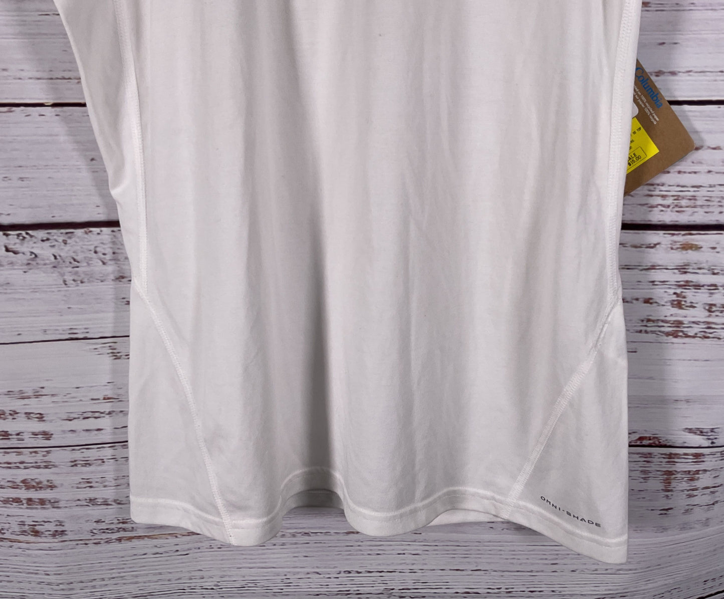 Columbia Silver Ridge Women's White Short Sleeve T-Shirt Size M