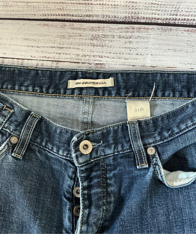Men's John Varvatos Slim Fit Button Fly Jeans Size 31R