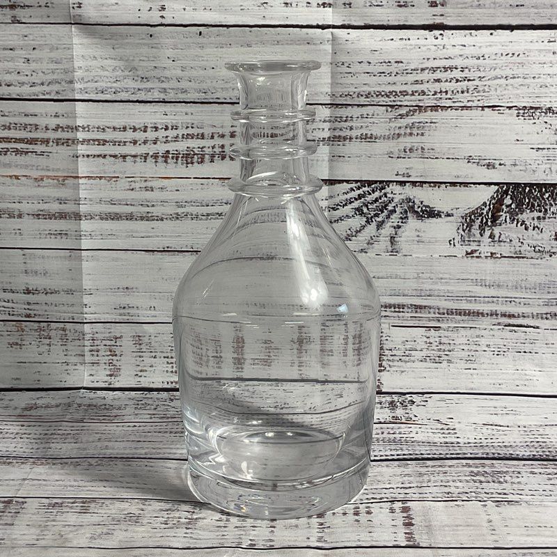 William Yeoward 9.5" Glass Georgian Carafe Magnum Bottle MSRP $225
