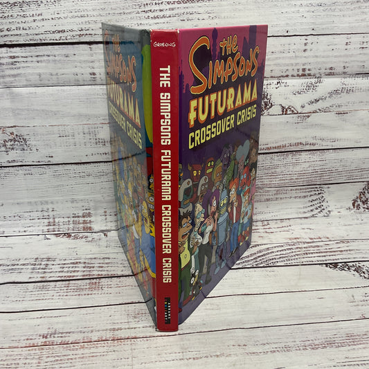 The Simpsons Futurama Crossover Crisis Matt Groening W/ Collectors Comic