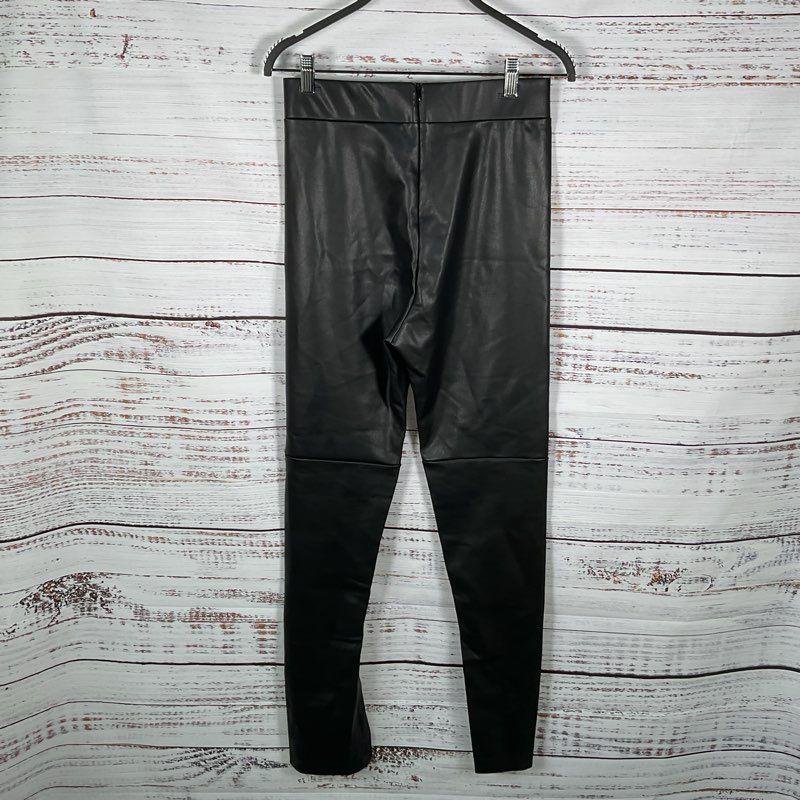 Alix NYC Carlisle Black Faux Leather Pants - Size M