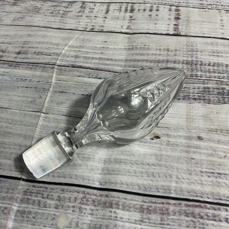 Baccarat Large 13" Austerlitz Cut Fine Crystal Wine Decanter MCM