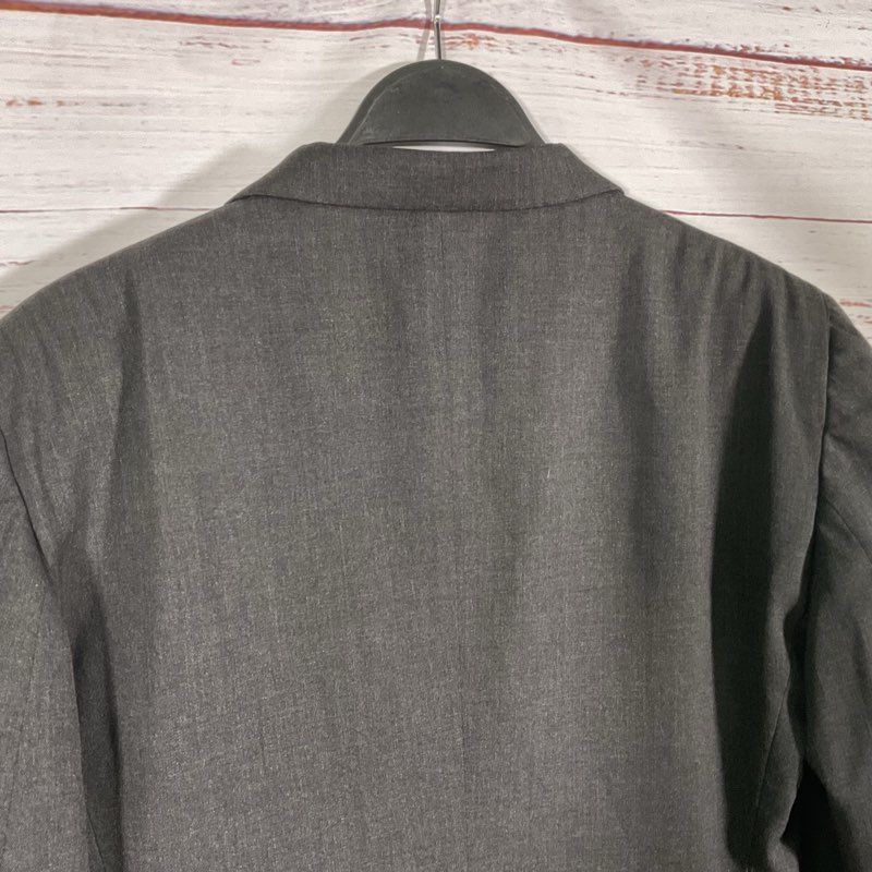 Gucci Gray Wool Blend 2 Button 3 Pocket Suit Jacket - Size 42