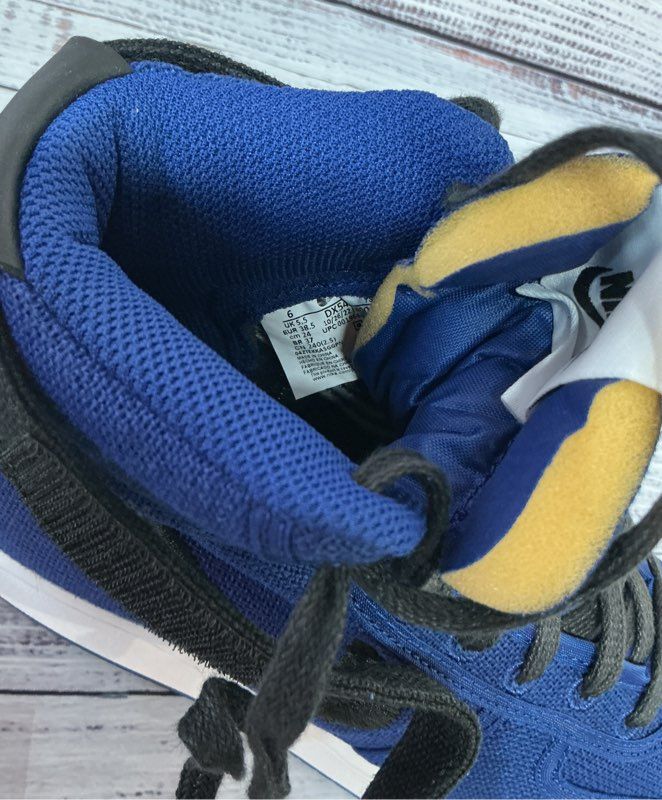 NWOB Unisex Nike X Stussy Vandal High Trainers Deep Royal Blue Sneaker Size 6