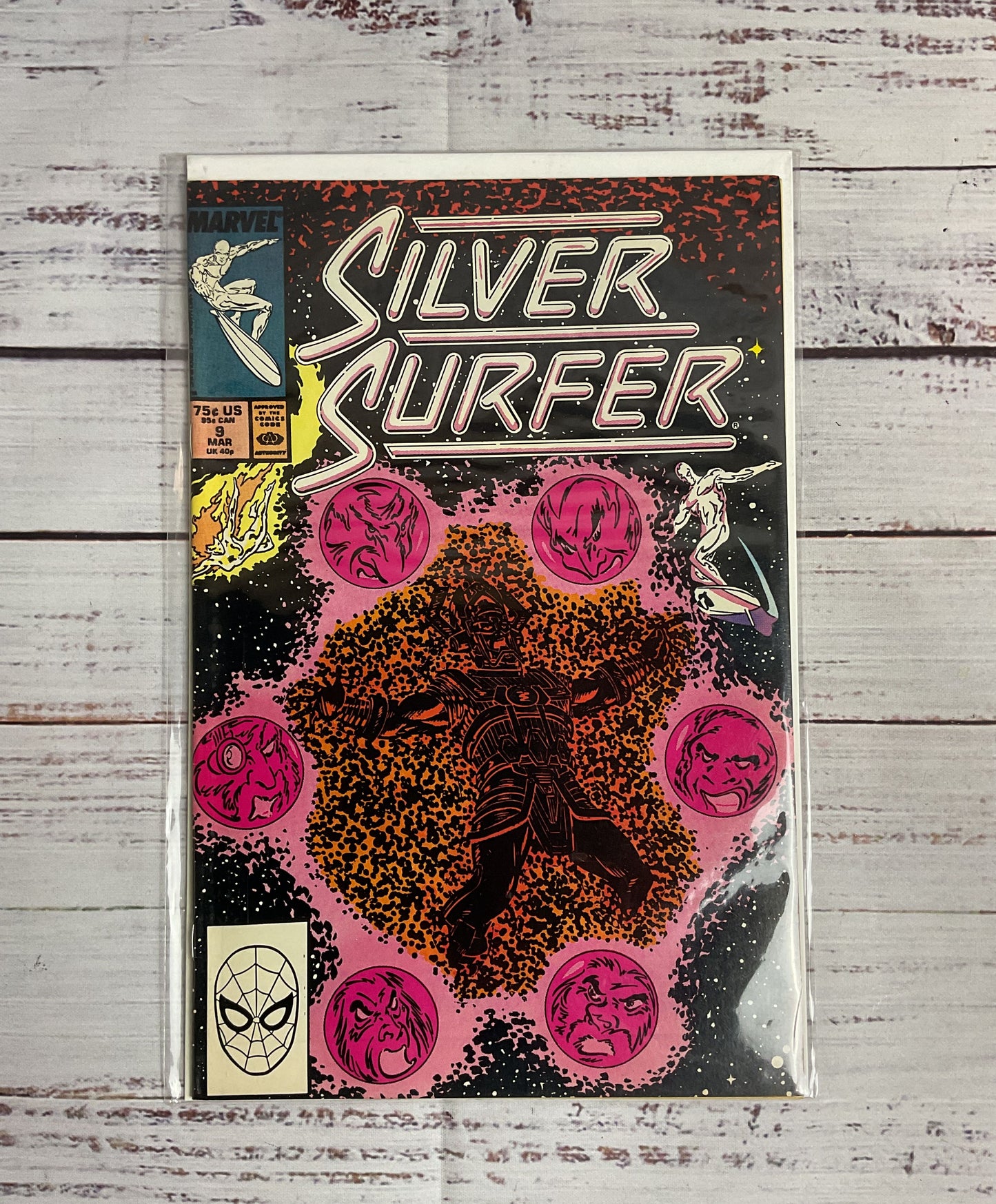 NEAR MINT Marvel LOT of 10 1987-1988 Silver Surfer Comic Books