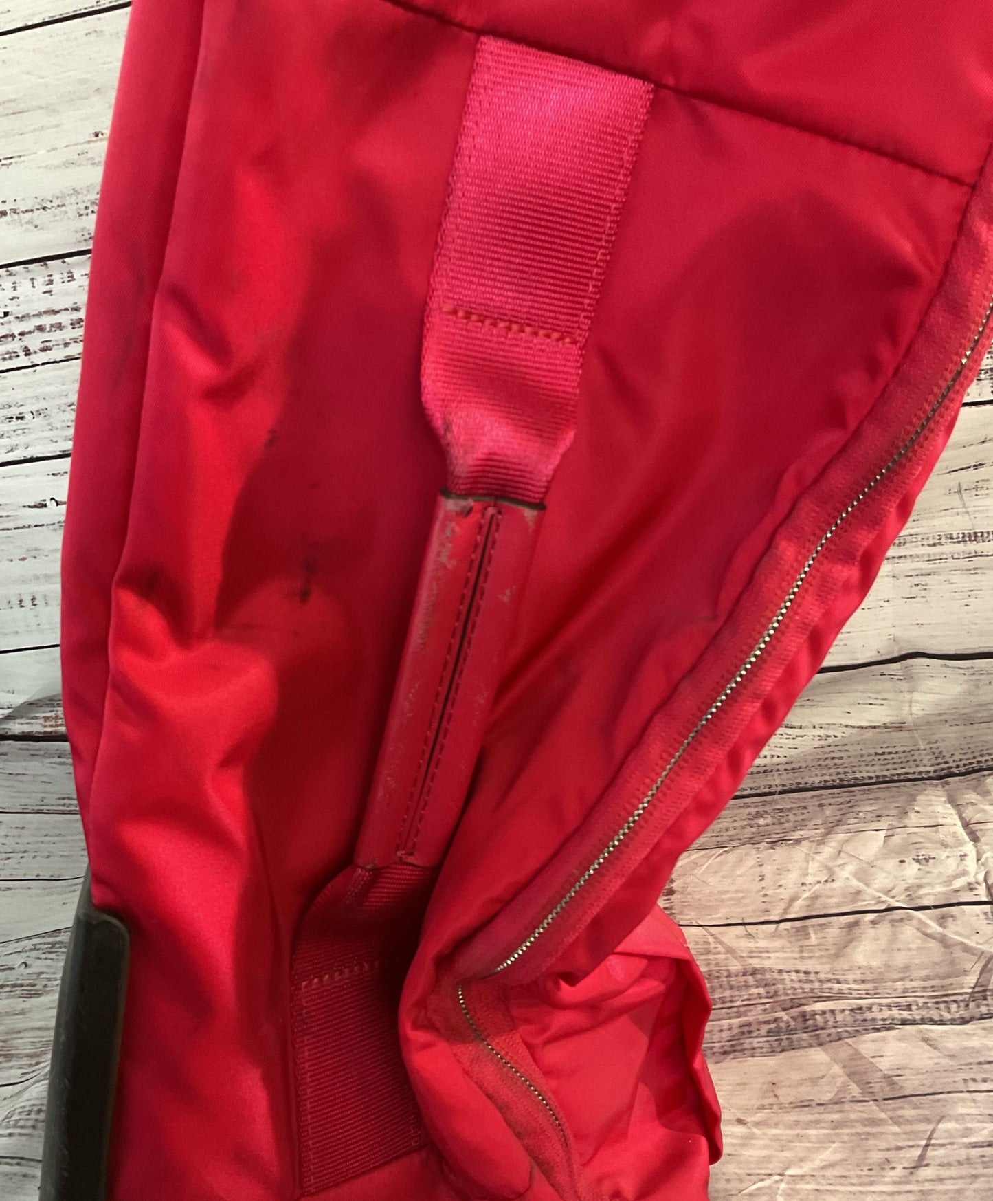 Tumi Voyageur Super Leger Carry On Suitcase Red