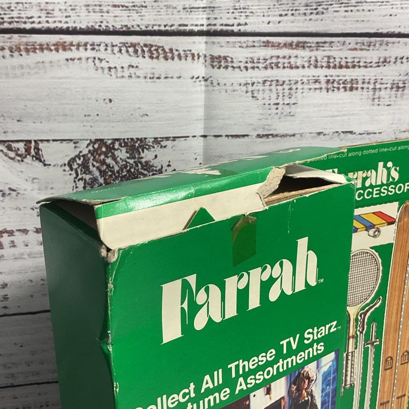 VTG. 1977 Mego Corp Superstars 12" Farrah Fawcett Celebrity Fashion Doll, OG Box