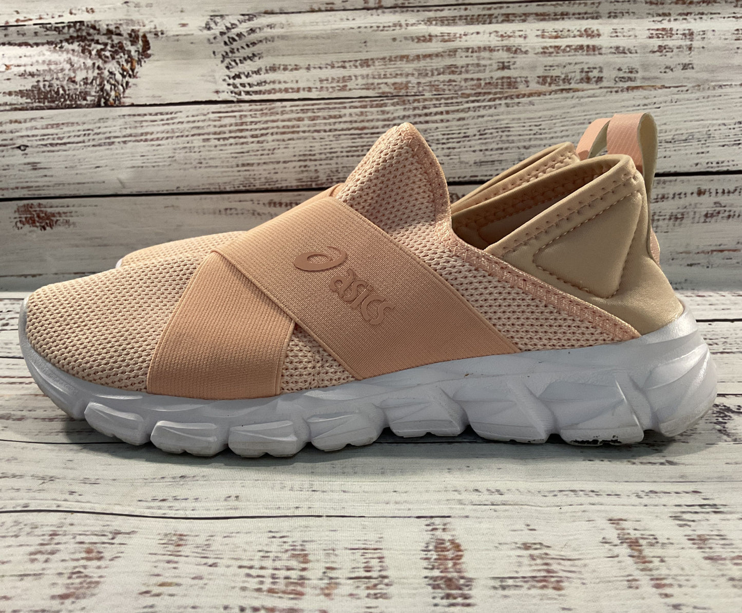 Asics Quantum Lyte Women's Breeze Peach Slip-On Shoes Size 7