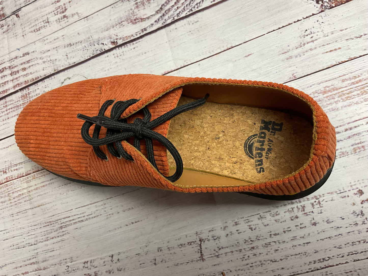 Dr. Martens 1461 Orange Corduroy Oxford Shoe Men's 8