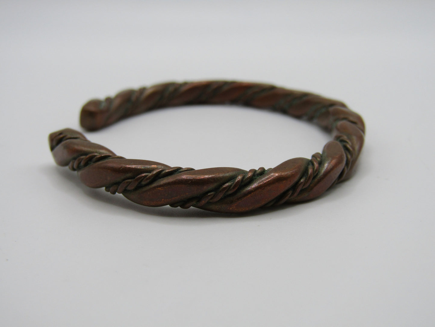 Set of 2 Copper Cuff Bracelet