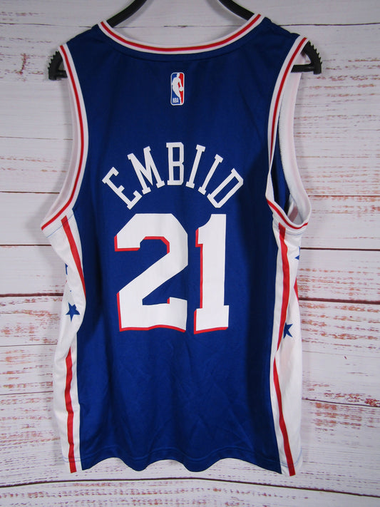 Fanatics Philadelphia 76ers Joel Embiid Jersey Men's Size S