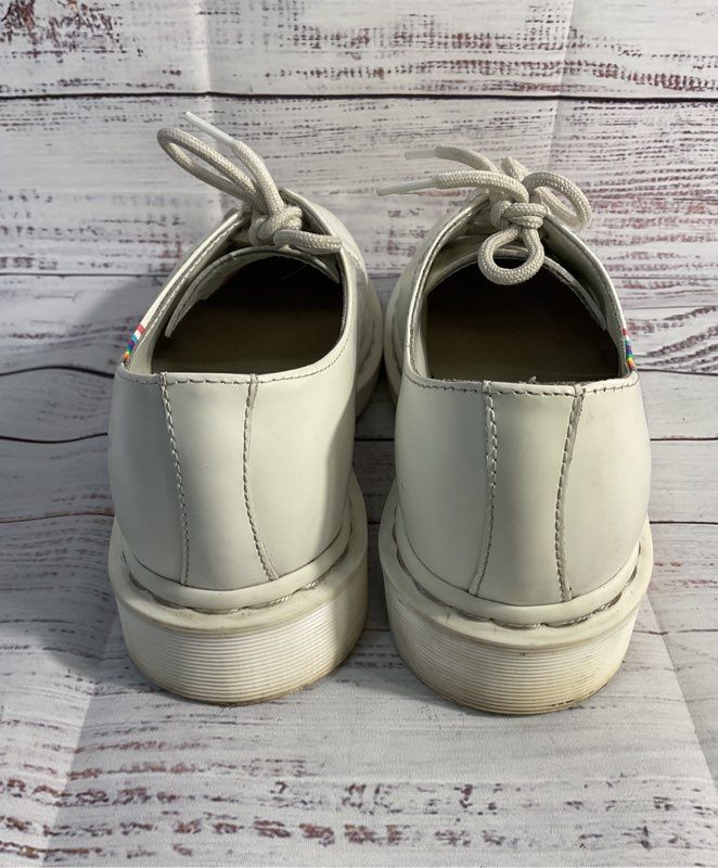 Dr. Martens 1461 For Pride Smooth Leather Oxford White Unisex 8W/7M LA004