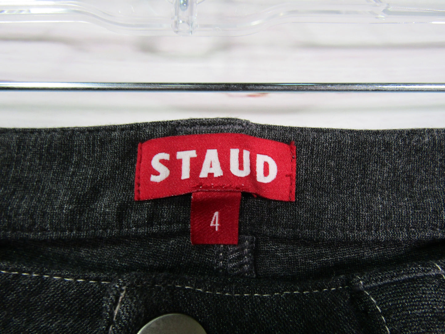 Staud Women's Gray Jegging Pants Size 4