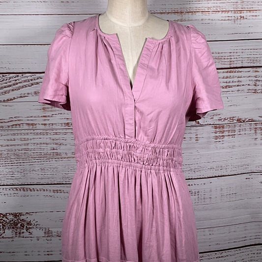 NWT ANTHROPOLOGIE Women's Pink Lila Sommerset Long Dress- SZ M