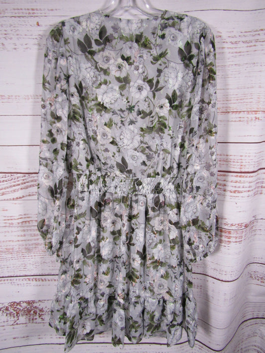 Laundry by Shelli Segal Women's Full Bloom Floral Mini Dress Size 8