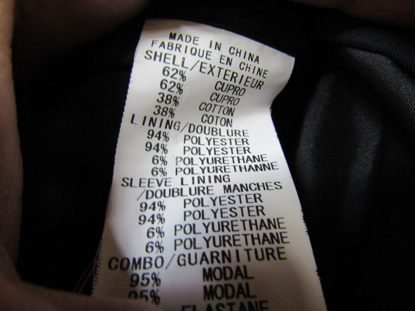 Helmut Lang Women's Black Cotton Blend Moto Jacket Size S