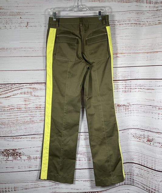 TWP Isa Cotton Cargo Pants Dark Olive 0