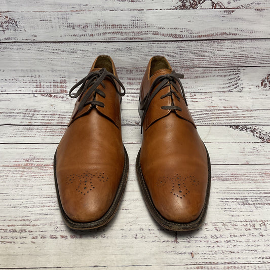 Grenson Brown Derby Dress Shoe Men 10