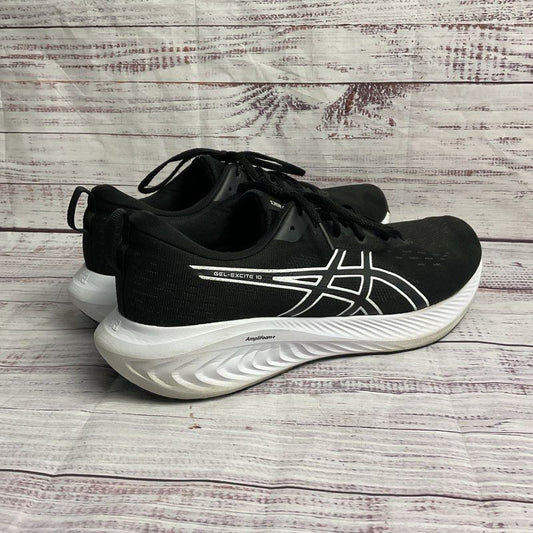 Asics Gel-Excite 10 Black Athletic Running Sneaker Women's Size 11 US