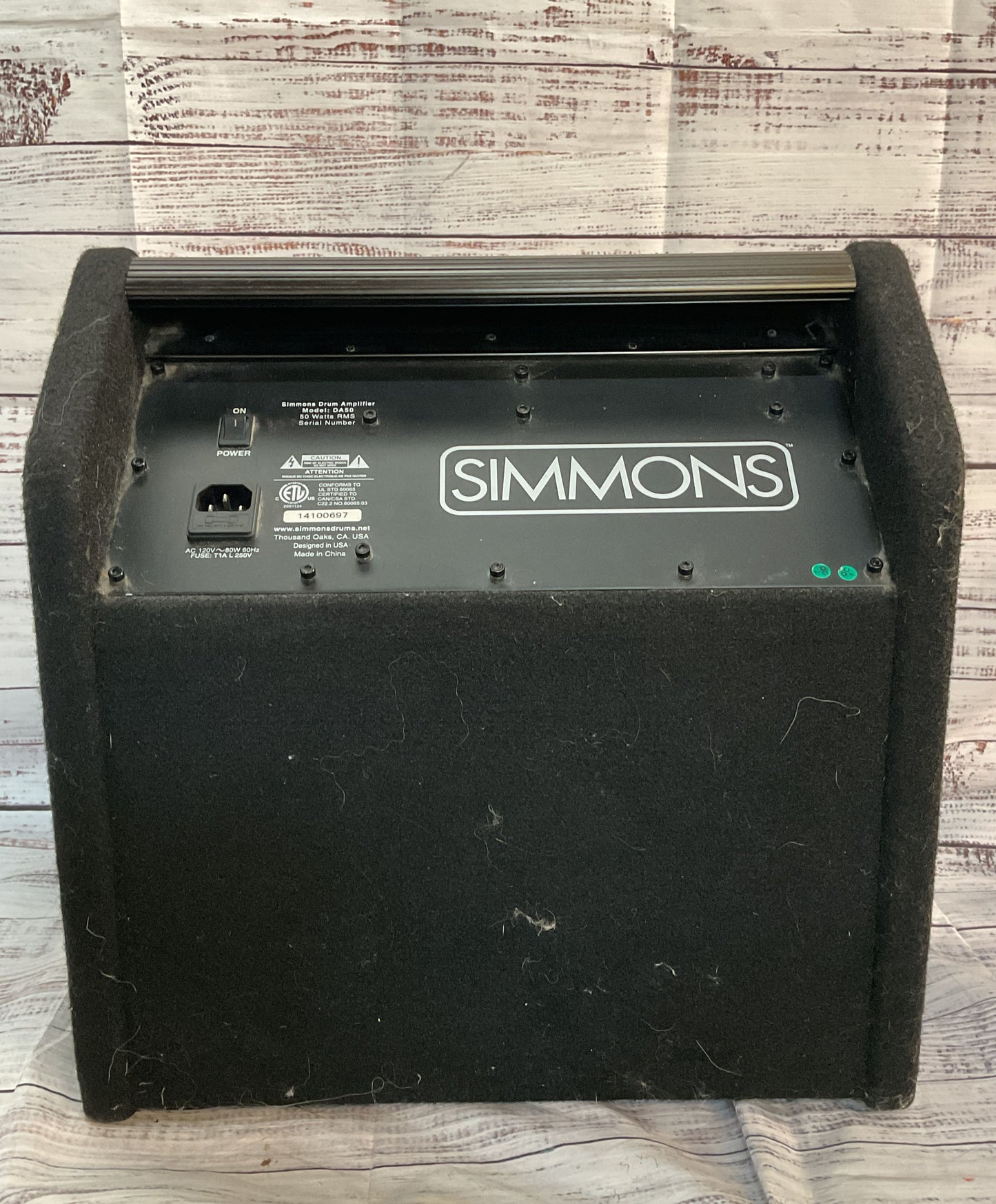 Simmons DA50 Electronic Drum Set Monitor Speaker