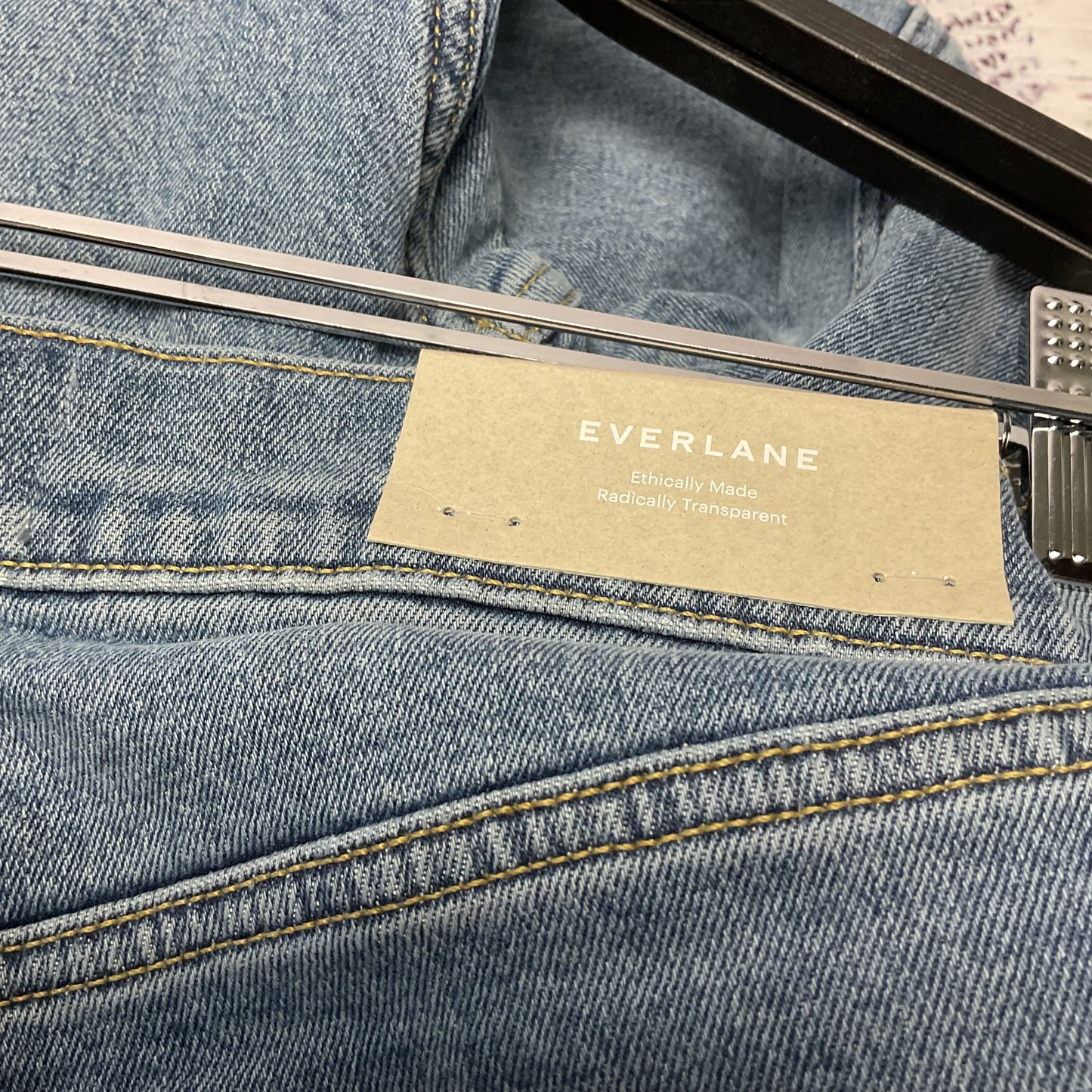 Everlane The Original Cheeky Jean High Waist Low Stretch Pants - Size 33 New